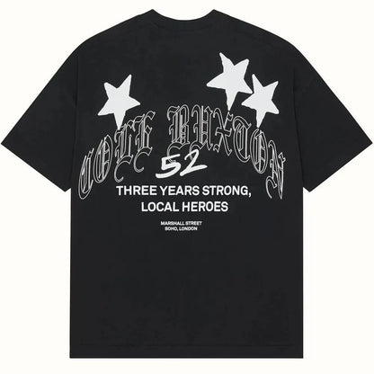 American-style Loose-fitting Pure Cotton Short Sleeve T Shirt-2847