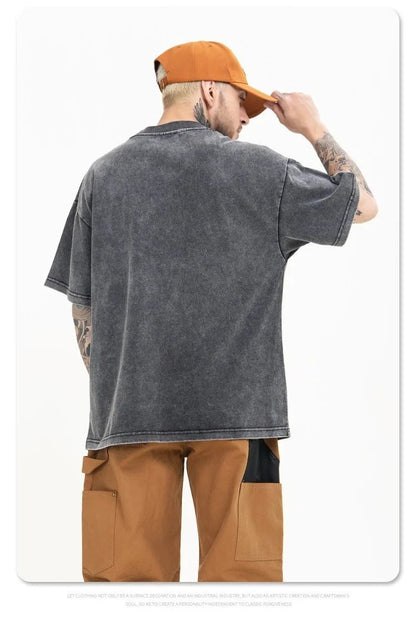 Animal Three Greyhounds Print Short Sleeve T Shirt-2782