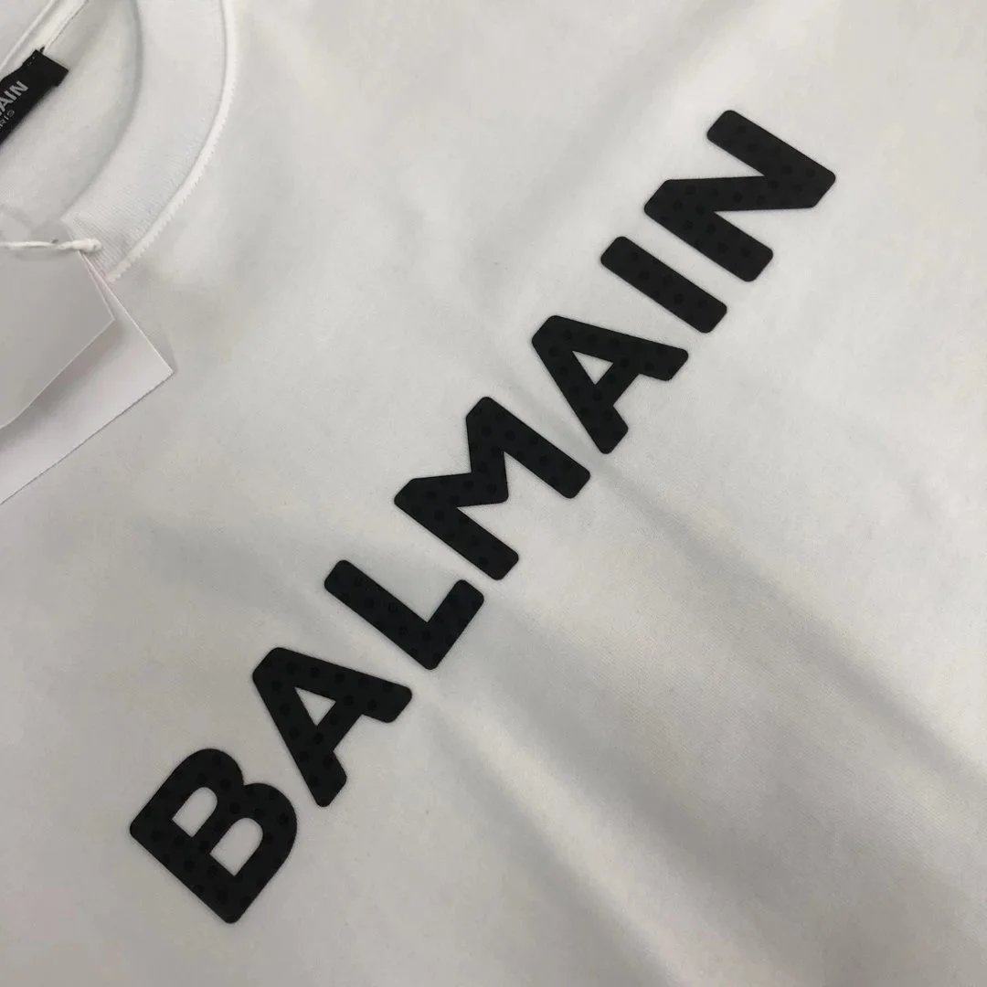 BA*LMAIN Printed Letters T Shirt-0843