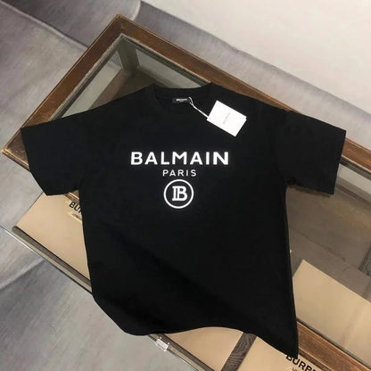 BA*LMAIN Printed Letters T Shirt-0843