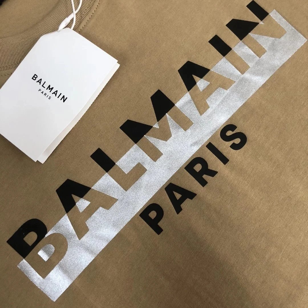 BA*LMAIN Printed Letters T Shirt-0843