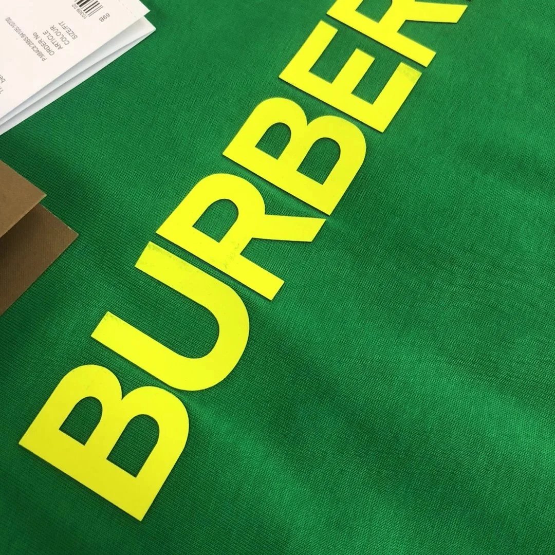 BUR*BERRY round Neck Short Sleeve T Shirt-0849