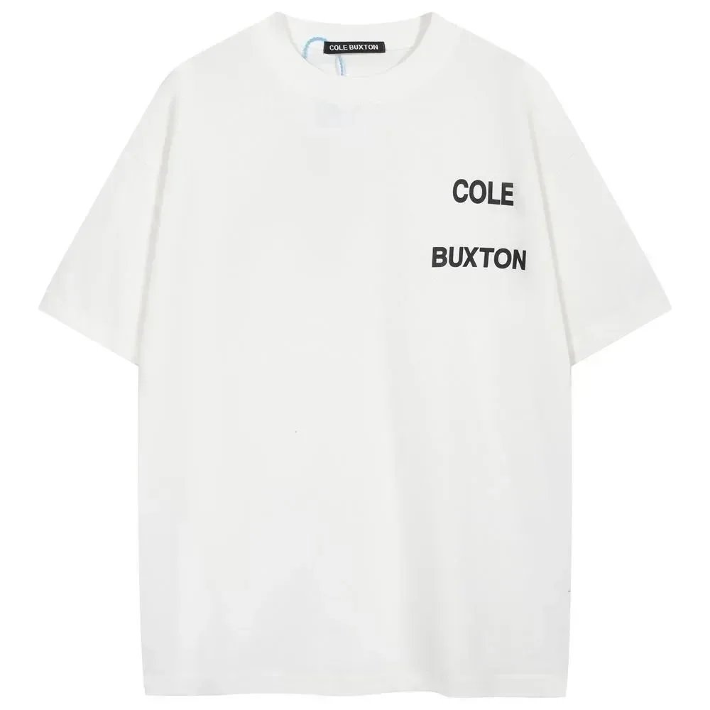 American-style Loose-fitting Pure Cotton Short Sleeve T Shirt-2847