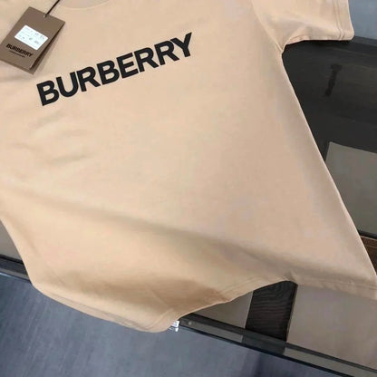 BUR*BERRY round Neck Short Sleeve T Shirt-0849