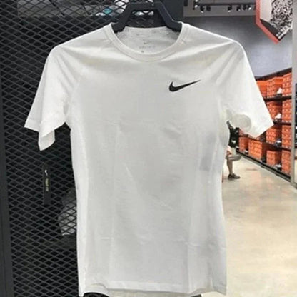 New sports bodysuit long sleeve men high elasticity base layer running fitness T Shirt Basketball Uniform Track and Field Training Top-0508