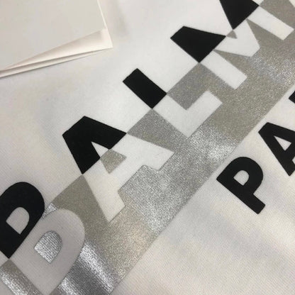 BA*LMAIN Printed Letters T Shirt-0843