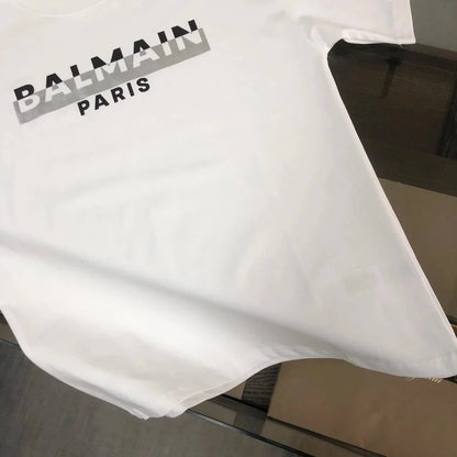 BA*LMAIN Printed Letters T Shirt-0843