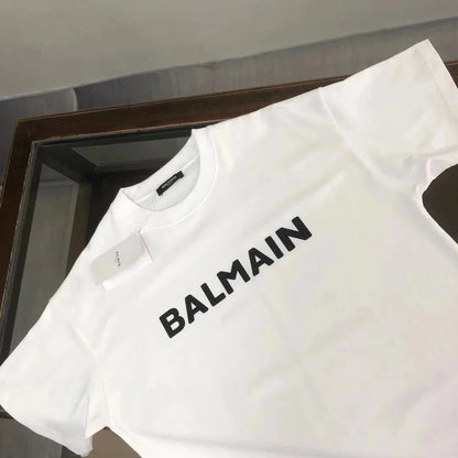 BA*LMAIN Printed Letters T Shirt-0843