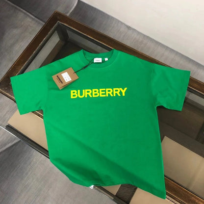 BUR*BERRY round Neck Short Sleeve T Shirt-0849