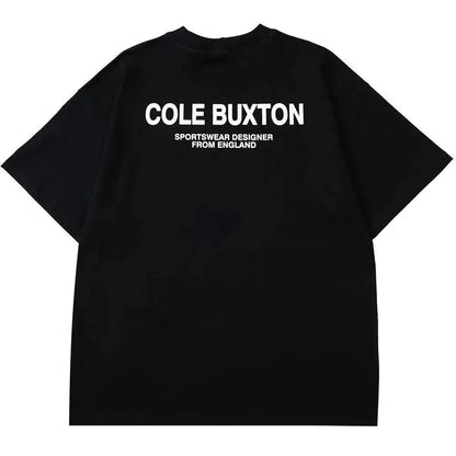 American-style Loose-fitting Pure Cotton Short Sleeve T Shirt-2847