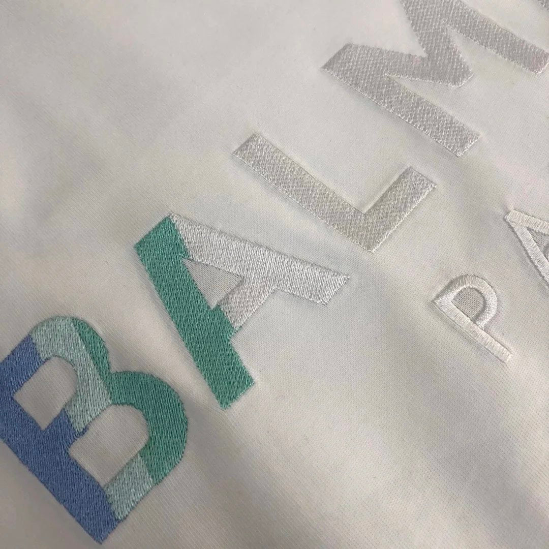 BA*LMAIN Printed Letters T Shirt-0843