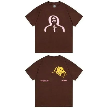 American Style Trendy Versatile T Shirt-1096