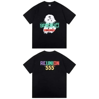 American Style Trendy Versatile T Shirt-1096