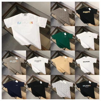 BA*LMAIN Printed Letters T Shirt-0843