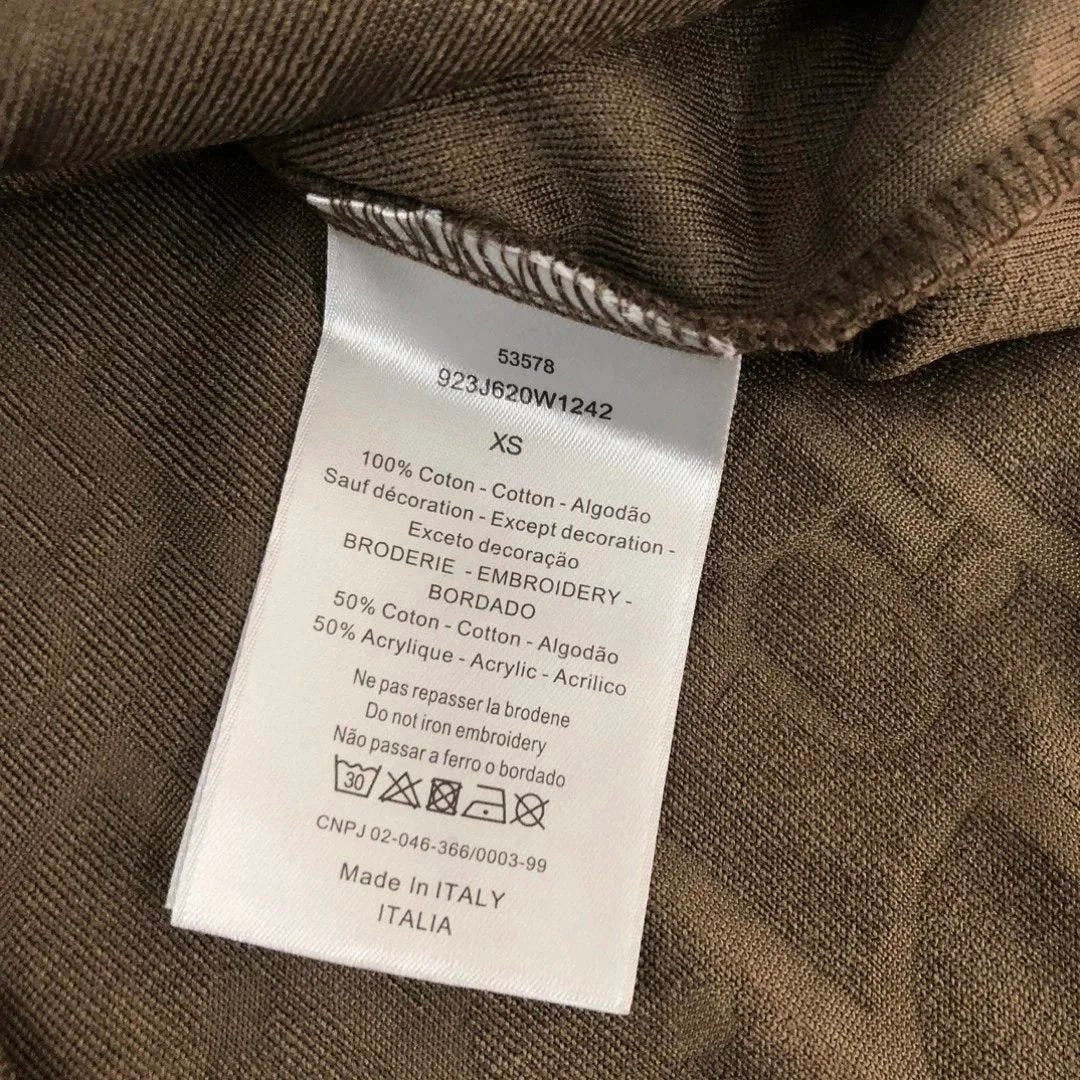 DI*OR Round Neck T Shirt-0853