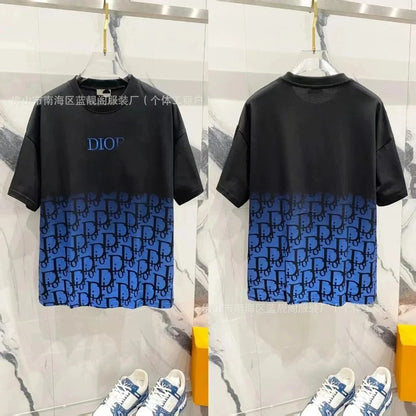 Short Sleeve Internet Celebrity Versatile T Unisex T-Shirt-1999