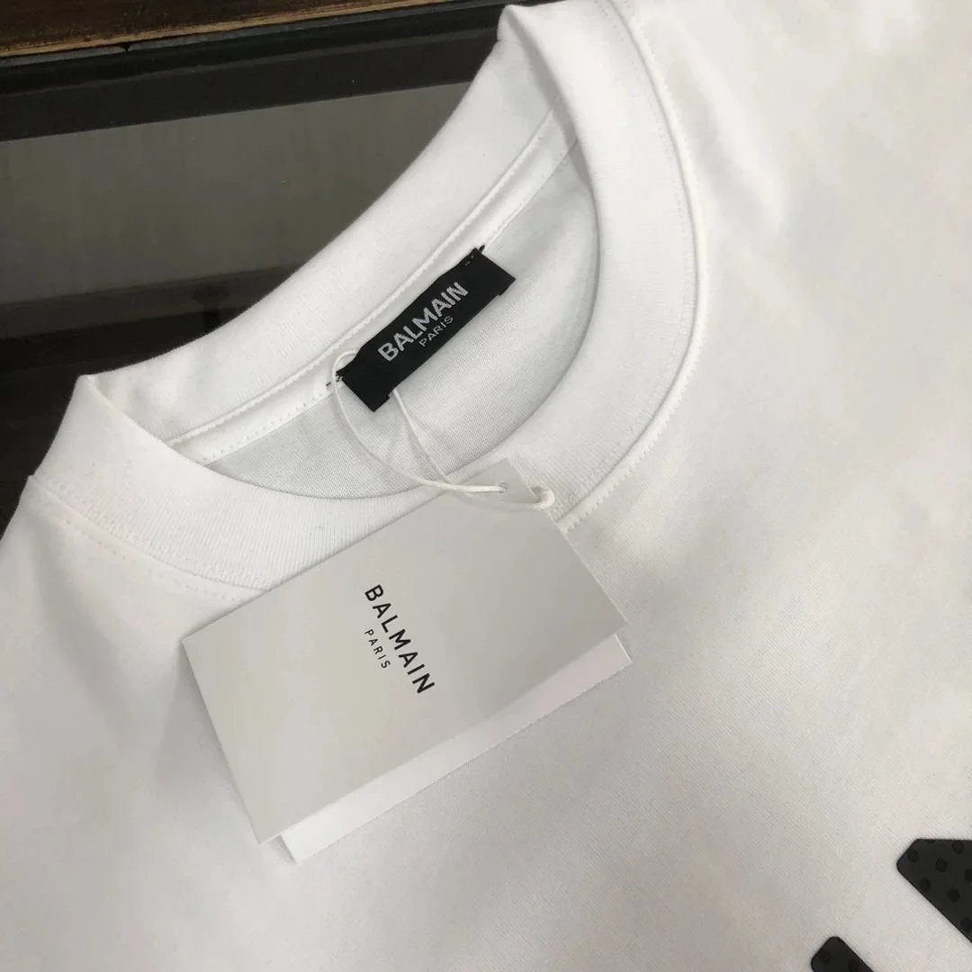 BA*LMAIN Printed Letters T Shirt-0843