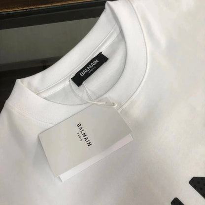 BA*LMAIN Printed Letters T Shirt-0843