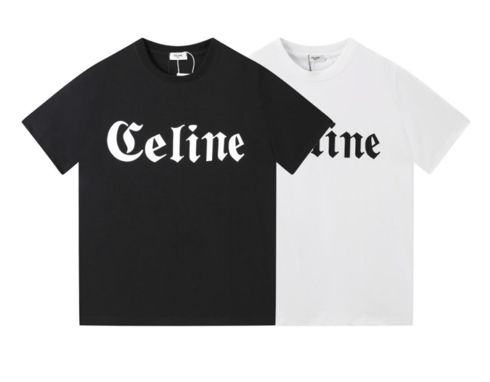 Letter Pattern Short Sleeve T Shirt-1932
