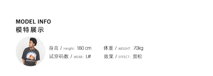 Washed Printed Men's Digital Direct Print Loose Short Sleeve T Shirt-2826