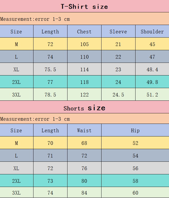 New Summer Trendy Short Sleeve Set-1190