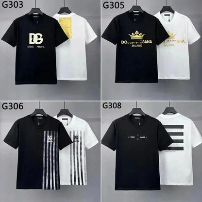 Men's Printed Short Sleeve T Men's Short Sleeve T-Shirt-1935