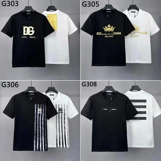 Men's Printed Short Sleeve T Men's Short Sleeve T-Shirt-1935