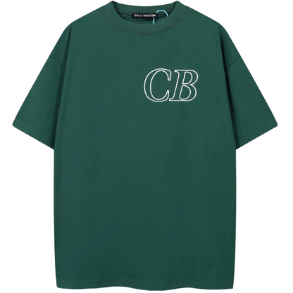 American-style Loose-fitting Pure Cotton Short Sleeve T Shirt-2847