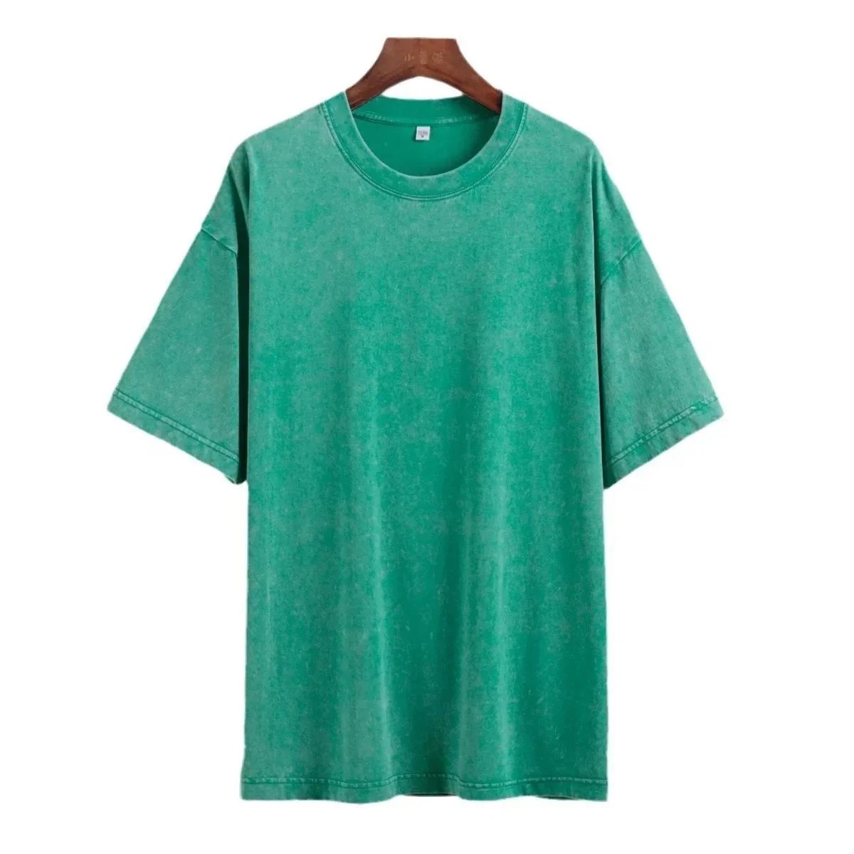 Women's Yoga Clothing European and American Loose Casual Short Sleeve T T-shirt Round Neck Washed Brushed Breathable Sports Top-2568