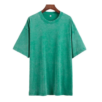 Women's Yoga Clothing European and American Loose Casual Short Sleeve T T-shirt Round Neck Washed Brushed Breathable Sports Top-2568