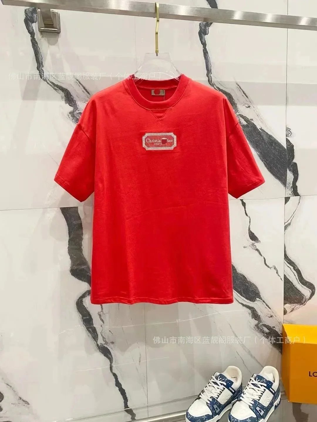 Short Sleeve Internet Celebrity Versatile T Unisex T-Shirt-1999