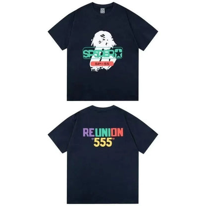 American Style Trendy Versatile T Shirt-1096