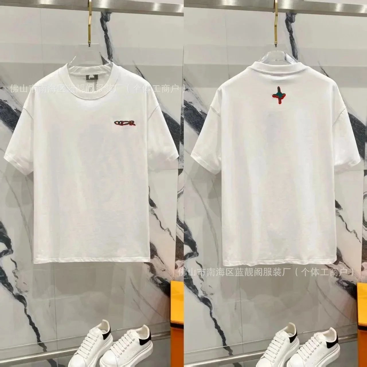 Short Sleeve Internet Celebrity Versatile T Unisex T-Shirt-1999