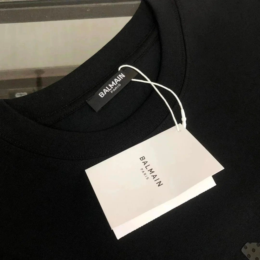 BA*LMAIN Printed Letters T Shirt-0843