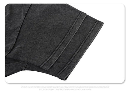 Animal Three Greyhounds Print Short Sleeve T Shirt-2782