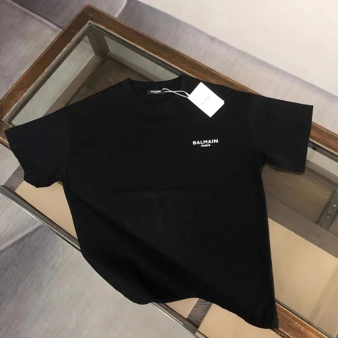 BA*LMAIN Printed Letters T Shirt-0843