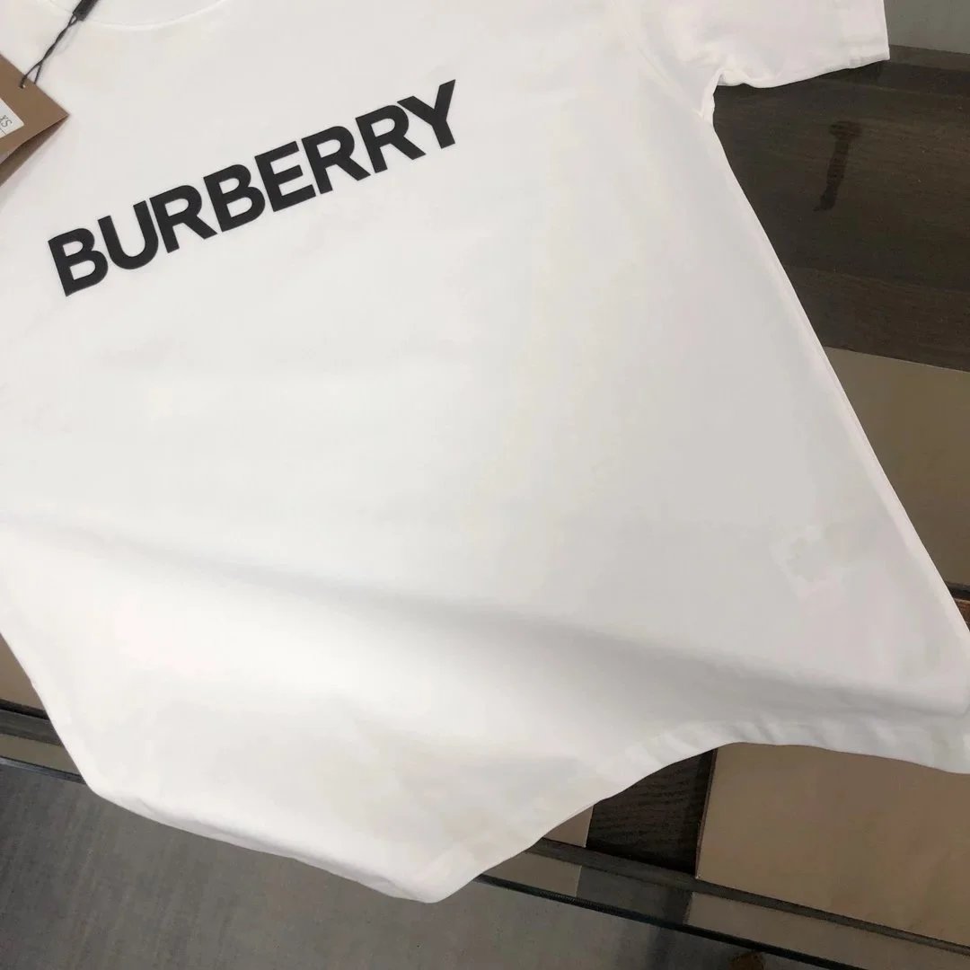 BUR*BERRY round Neck Short Sleeve T Shirt-0849