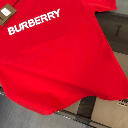 BUR*BERRY round Neck Short Sleeve T Shirt-0849