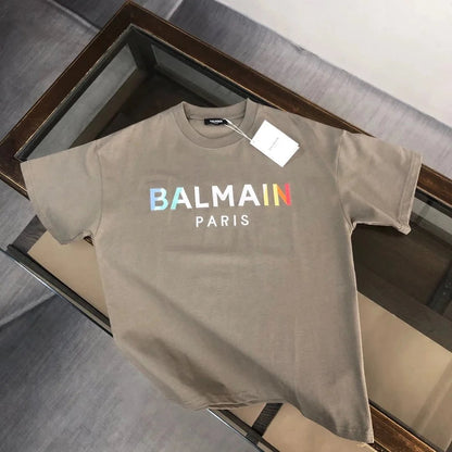 BA*LMAIN Printed Letters T Shirt-0843