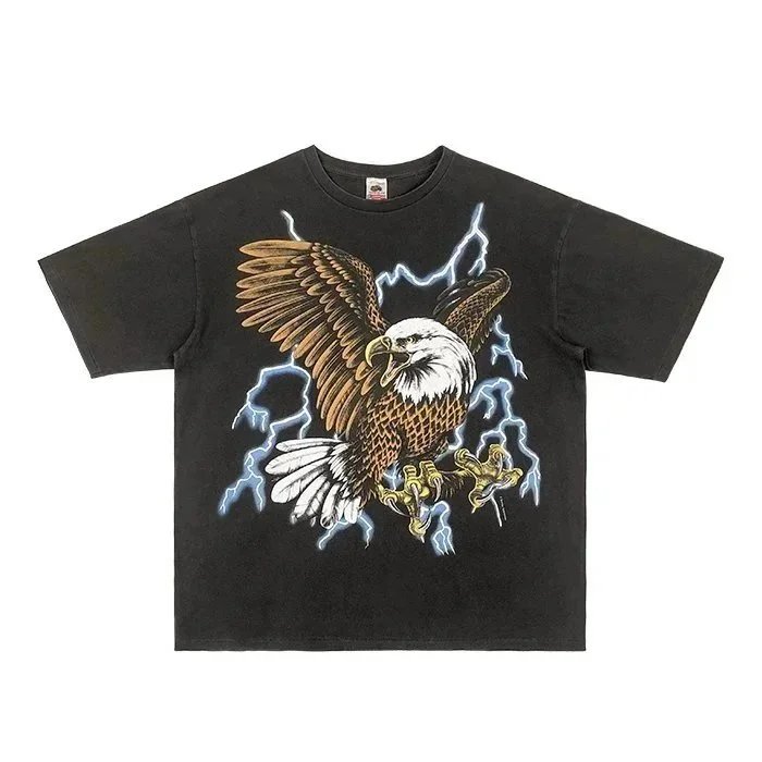 Retro short sleeve T Men's T-shirt-2771