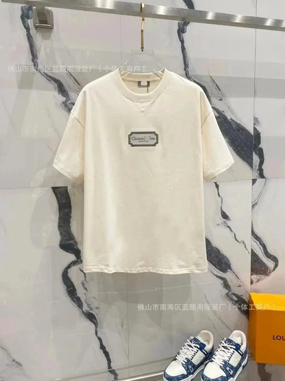 Short Sleeve Internet Celebrity Versatile T Unisex T-Shirt-1999