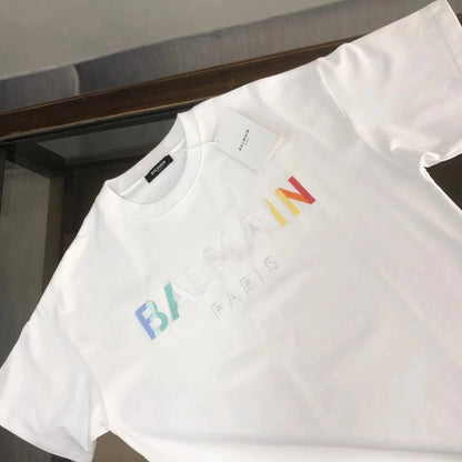 BA*LMAIN Printed Letters T Shirt-0843