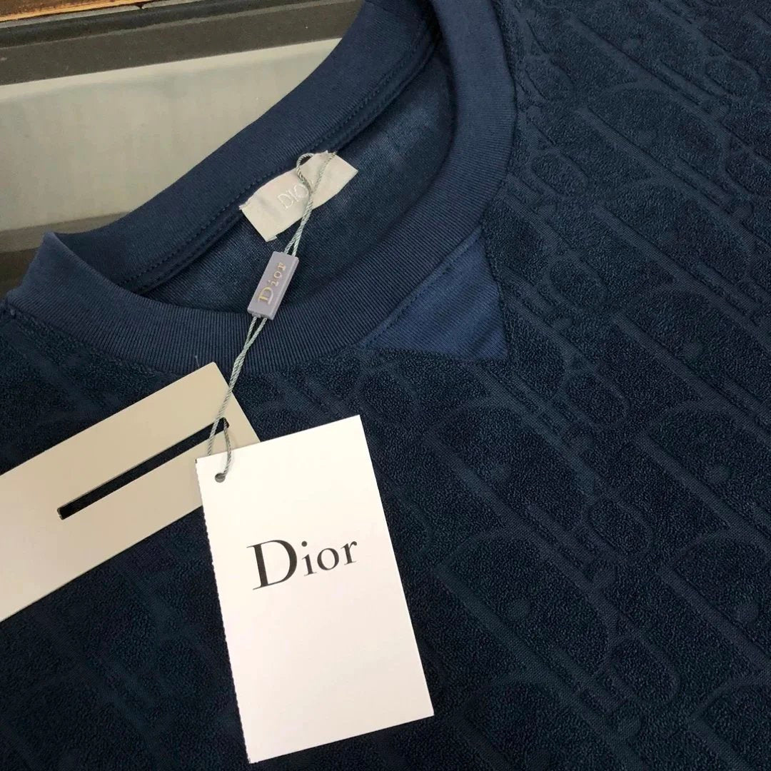 DI*OR Round Neck T Shirt-0853