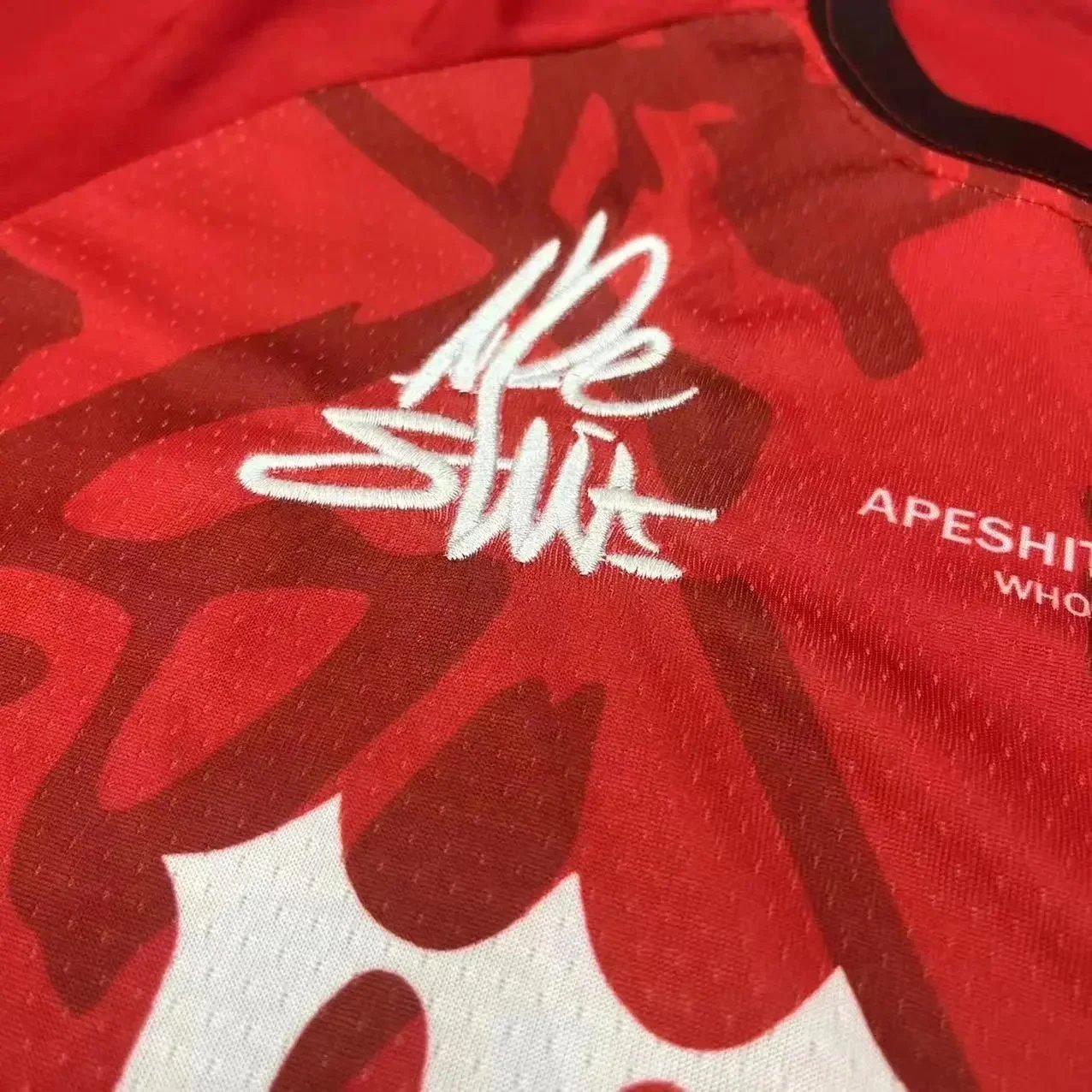 Apeshit Short Sleeve Jersey T T-shirt Sports Casual Embroidered Logo European and American Stars jersey Hip-Hop Street Style-1064