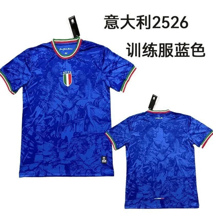 New National Team Fans Short Sleeve Printed Men's Clothing T Shirt Cross-Border Football-2038