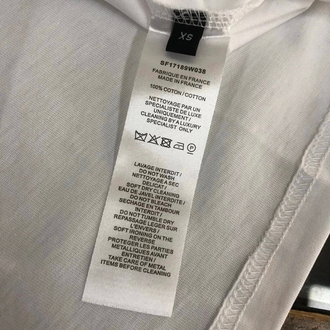 BA*LMAIN Printed Letters T Shirt-0843