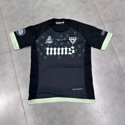 Apeshit Short Sleeve Jersey T T-shirt Sports Casual Embroidered Logo European and American Stars jersey Hip-Hop Street Style-1064