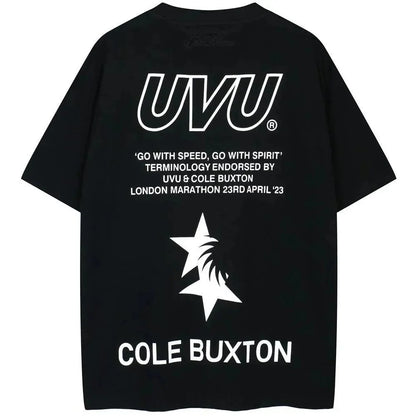 American-style Loose-fitting Pure Cotton Short Sleeve T Shirt-2847