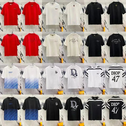 Short Sleeve Internet Celebrity Versatile T Unisex T-Shirt-1999