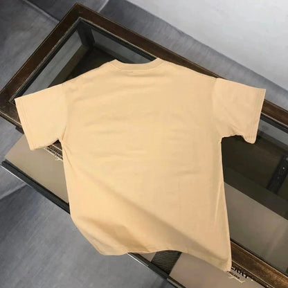 BUR*BERRY round Neck Short Sleeve T Shirt-0849